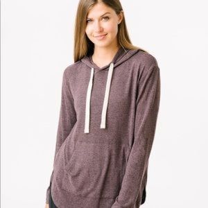 Zyia Sarsaparilla Boyfriend Hoodie size Small